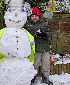 Najpiękniejsze bałwany na Wyspach