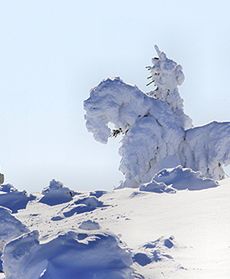 Niezwykłe kształty na Śnieżce