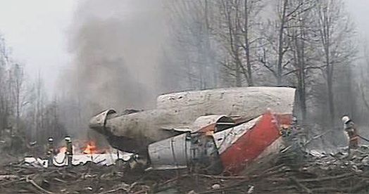 Miejsce tragedii pod Smoleńskiem