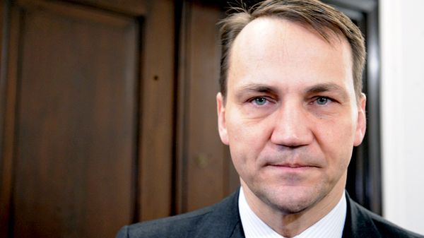 Radosław Sikorski, minister spraw zagranicznych