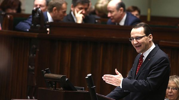 Minister Radosław Sikorski