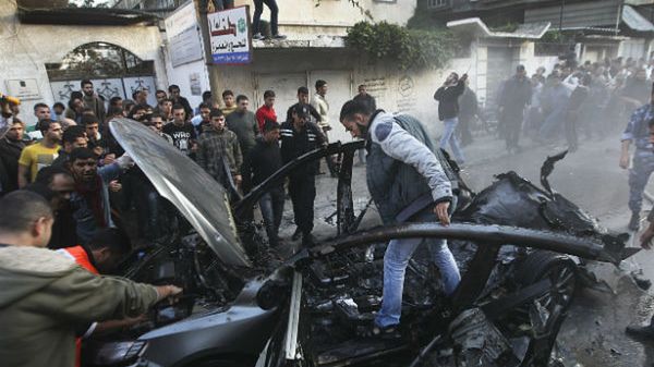 W atakach na Strefę Gazy zginął szef wojskowego skrzydła Hamasu