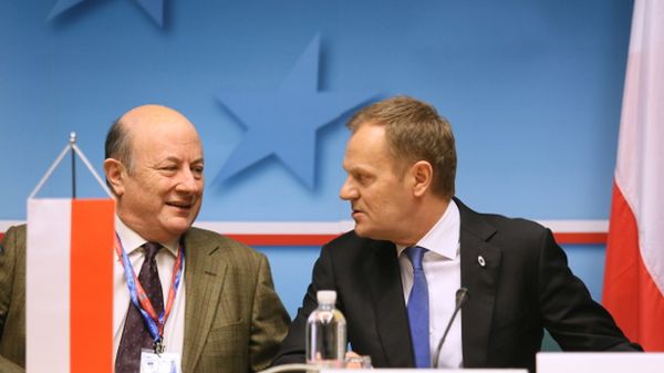 Minister finansów Jacek Rostowski i premier Donald Tusk