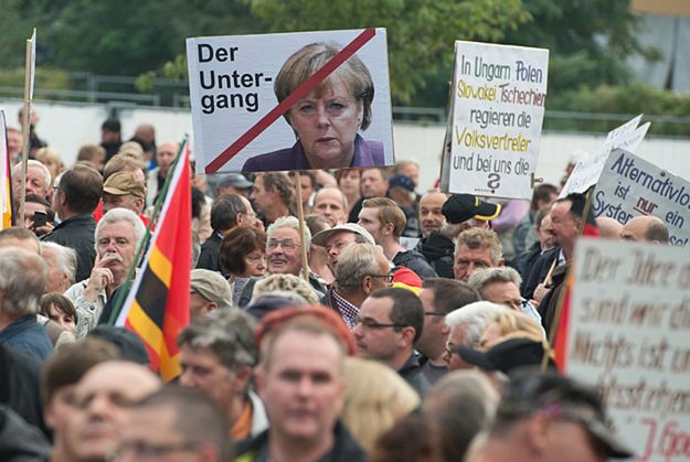 Ponad 5 tys. osób demonstrowało w Dreźnie przeciwko islamowi