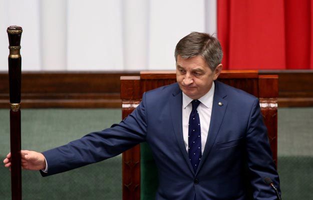 Marszałek Sejmu Marek Kuchciński o poparciu PiS: nie słyszałem, żeby coś się zmieniło