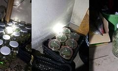 Mężczyzna sam ugasił pożar domu. Nie chciał wpuścić strażaków i policjantów