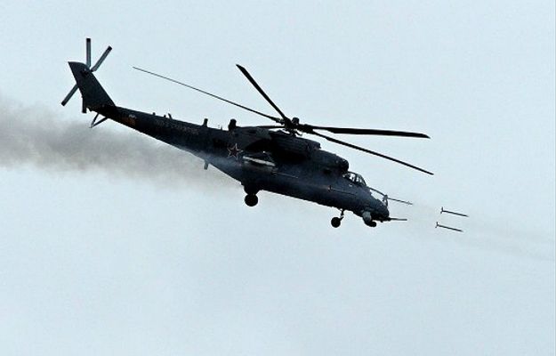 Śmigłowiec Mi-28 rosyjskich sił powietrznych