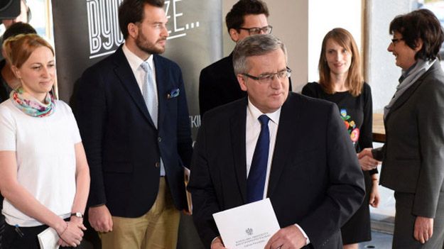 Prezydent na spotkaniu z młodymi w Warszawie