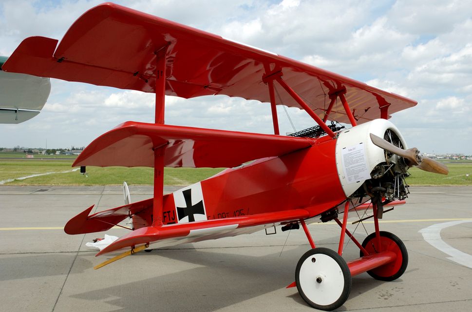 Manfred von Richthofen vel "Czerwony Baron" - as myśliwski I wojny światowej