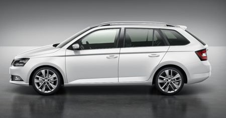 Młodsza Skoda Fabia Combi