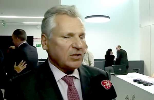 Aleksander Kwaśniewski: ciężko być adwokatem Ukrainy