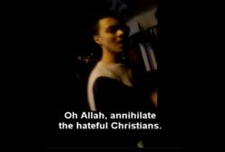Szokujący film. Nastoletni syn imama śpiewa pieśń nawołującą do mordowania chrześcijan