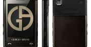 Ekskluzywny telefon z logo Giorgio Armani