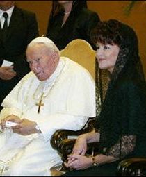 Jan Paweł II i znane osobistości
