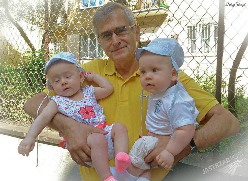 Olgierd Łukaszewicz pokazał zdjęcie dzieci najstarszej matki w Polsce