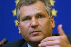 Kwaśniewski będzie "naciskał i zmuszał" do przygotowań do UE