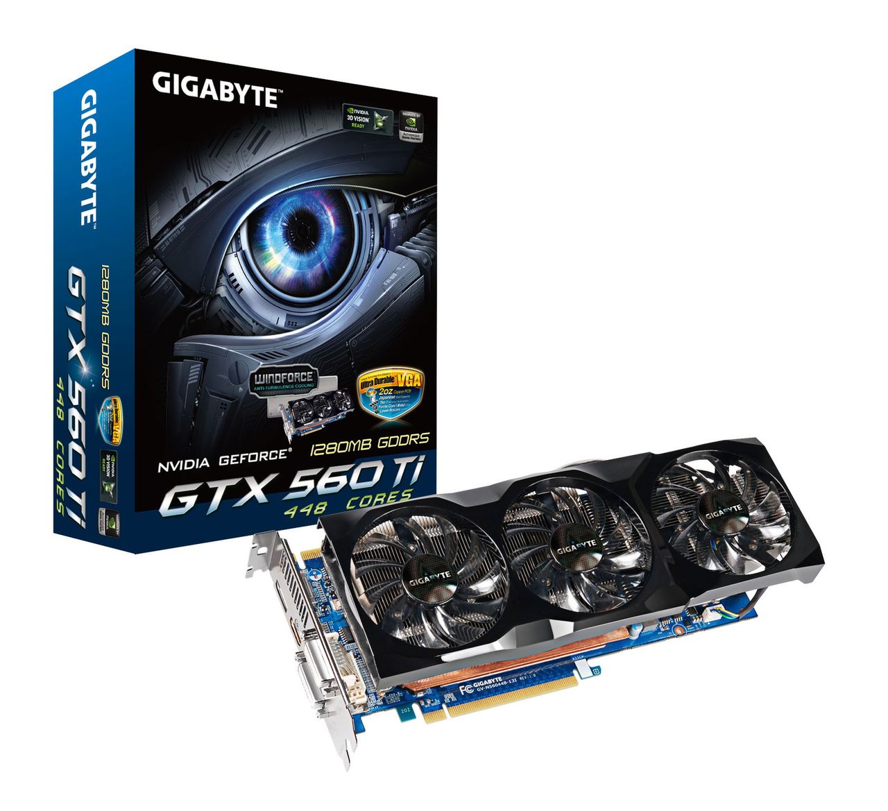 GeForce GTX 560 Ti z 448 procesorami strumieniowymi