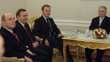 Spotkanie prezydenta z liderami PO