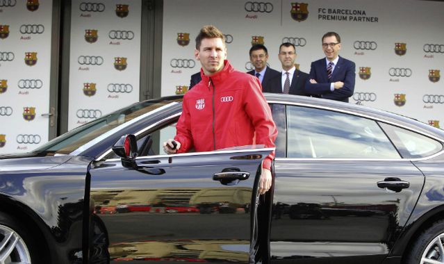 Messi, Pique, Suarez i spółka dostali za darmo nowe Audi