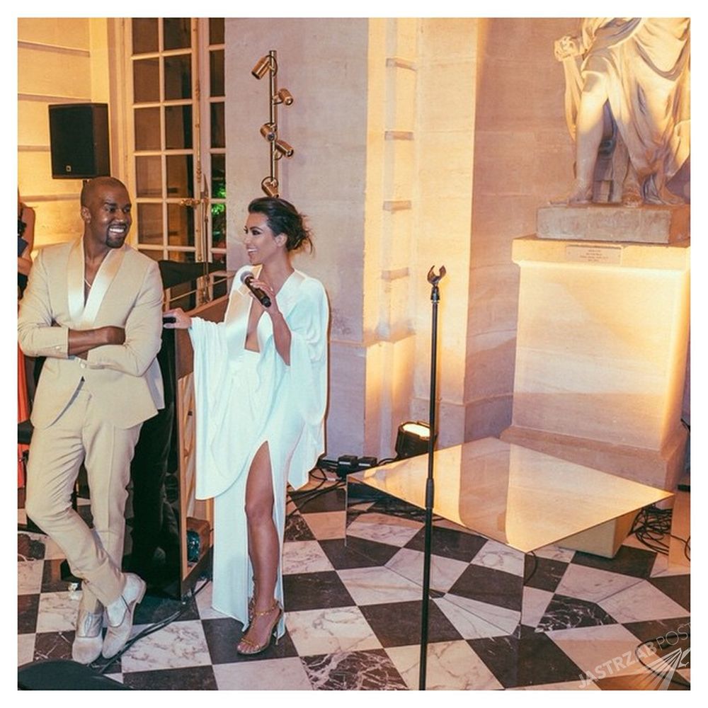 Ślub Kim Kardashian i Kanye Westa, fot. Instagram