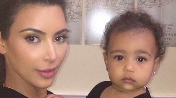 Kim Kardashian z North