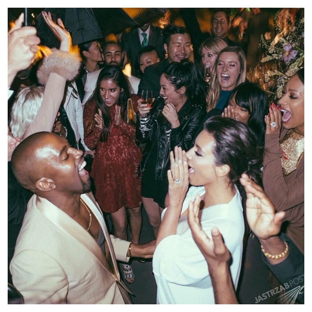 Ślub Kim Kardashian i Kanye Westa, fot. Instagram