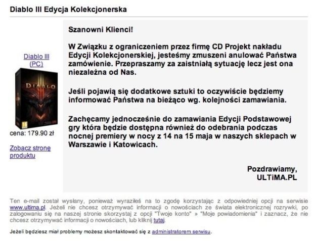 Stary, gdzie jest moja kolekcjonerka Diablo 3? Za coś co kosztowało 350 złotych, niektórzy chcą już nawet 1400 złotych [Aktualizacja]