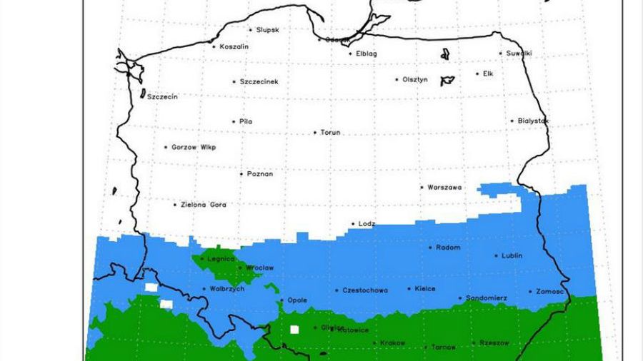 Najgorzej będą mieć "niebiescy" śnieg i wichura