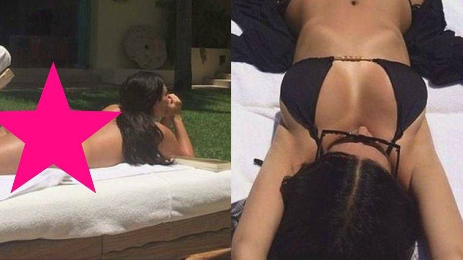 Kim Kardashian na samotnych wakacjach. Wygląda seksownie jak zawsze, ale jej wyraz twarzy... Robi dobrą minę do złej gry?