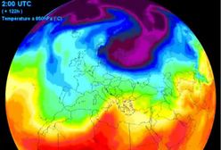 Skandynawski wyż wyśle do Polski mróz i śnieg. Animacja, nie daje nadziei na wiosnę