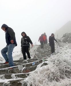 Pogoda. W górach prawdziwa zima. Na Śnieżce temperatura odczuwalna -27. Od weekendu duża zmiana
