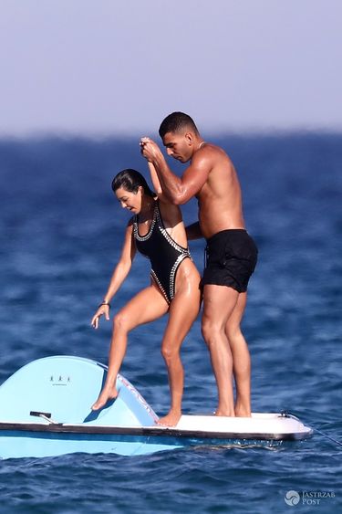 Kourtney Kardashian i Younes Bendjima w Saint Tropez