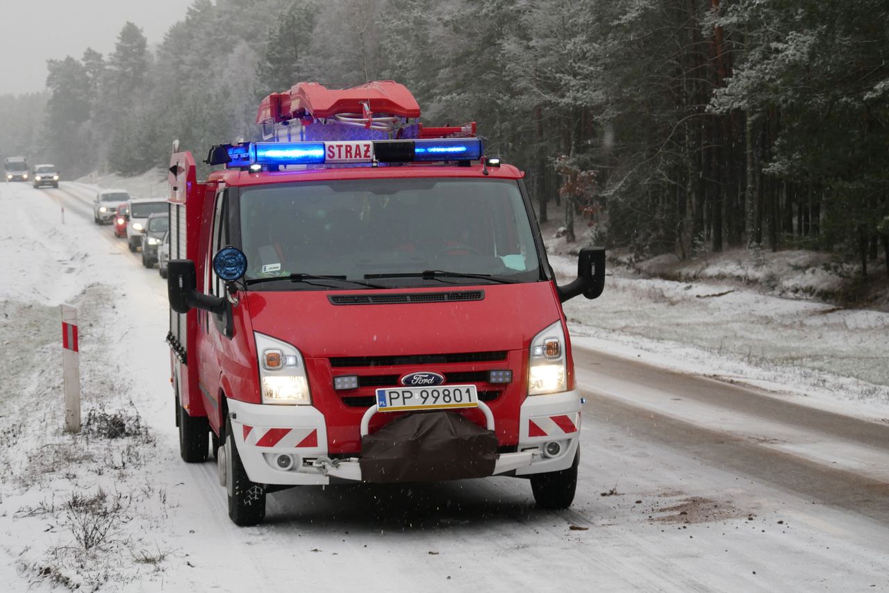 Śmiertelny wypadek na DK 11