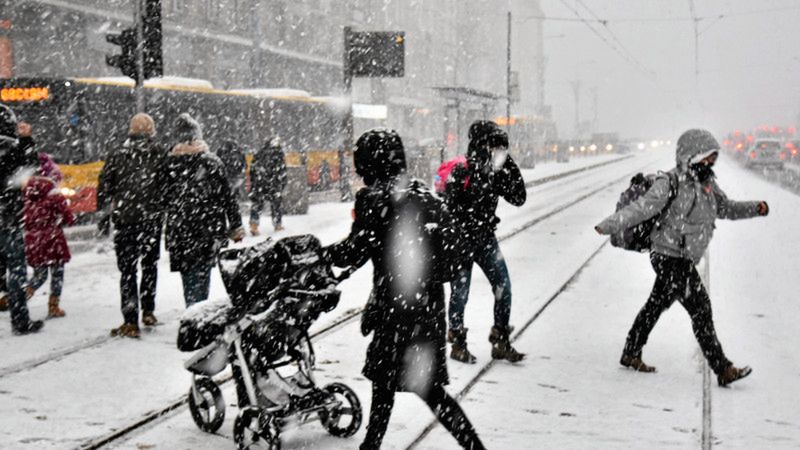 Dzisiaj czekają nas intensywne opady śniegu