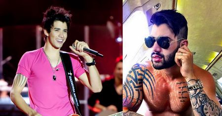 Gusttavo Lima – chuderlak zmienił się w wytatuowanego pakera