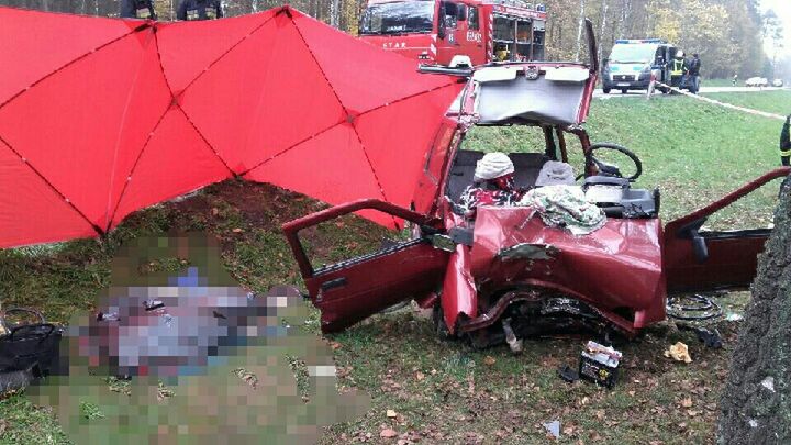 Śmiertelny wypadek na krajowej 11