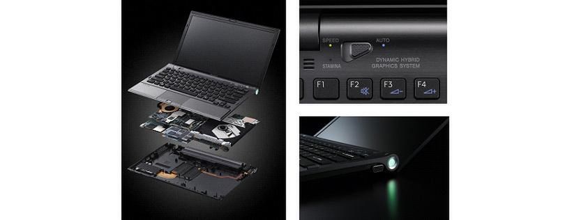 Sony VAIO Z - notebook z włókna węglowego i aluminium