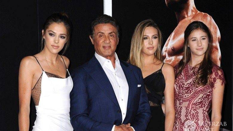 Córki Sylvestra Stallone - zdjęcia