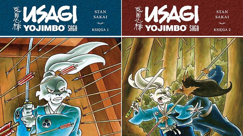 Usagi Yojimbo. Saga tom 1 i 2, Egmont 2019