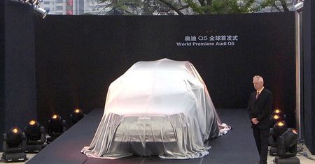 Światowa premiera Audi Q5 na targach motoryzacyjnych w Pekinie
