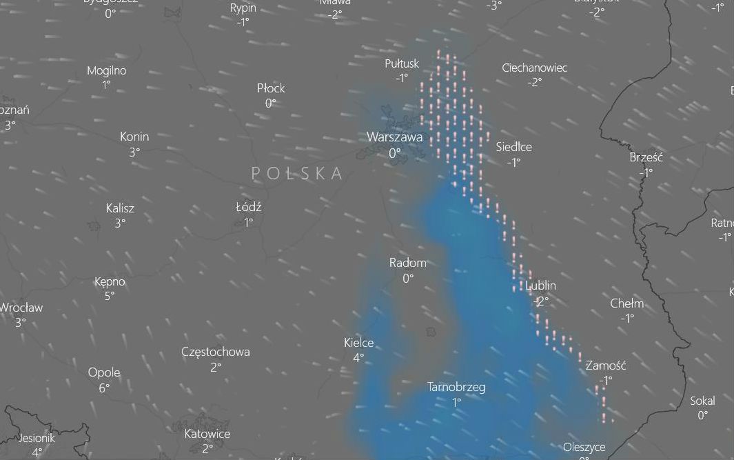 Gołoledź na drogach. Prognoza warunków na poniedziałek rano. 