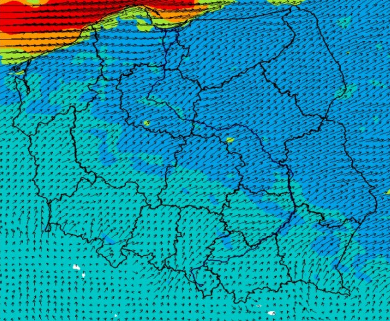 Pogoda na dziś. IMGW ostrzega przed silnym wiatrem na północy Polski