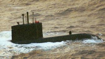 "Chicoutimi" na wodach Atlantyku