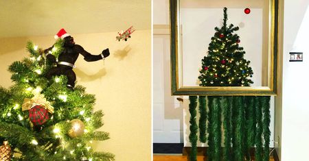 20 przezabawnych choinek, które sprawią, że zapragniesz je mieć