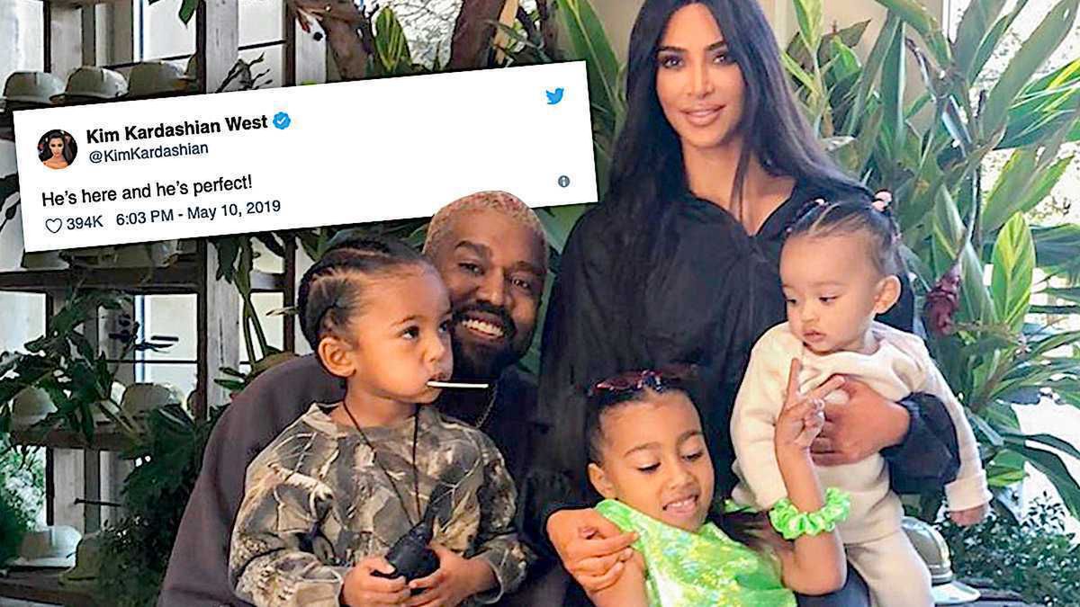 Kim Kardashian i Kanye West mają czwarte dziecko! Małżonkowie ponownie zostali rodzicami!
