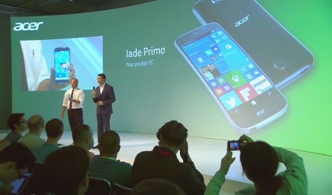 IFA2015: Acer Jade Primo: smartfon i kieszonkowy pecet w jednym!