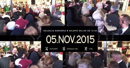 Krzyk, histeria, panika... Brzmi jak horror? Nie, to premiera Balmain dla H&M. Zobacz szokujące nagranie sprzed wejścia do sklepu