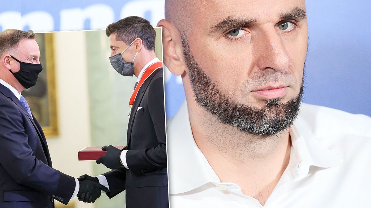 Marcin Gortat o Robercie Lewandowskim u prezydenta: "Włodarczyk czy Fajdek są przed nim". Internet płonie