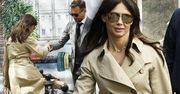 Kinga Rusin w wiosennej stylizacji wychodzi z Dzień Dobry TVN. Największą uwagę przyciąga jej torba