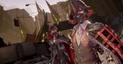 Code Vein szczerzy zęby na nowym filmie